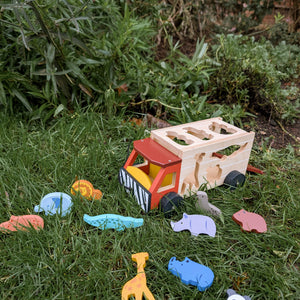 Shape Sorting Safari Truck