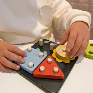 Count and Match Peg board