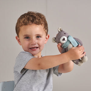 Fred The Bear Knitted Toy + Gift Box