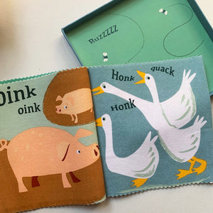 Farmyard Stacker & Farmyard Rag Book Bundle