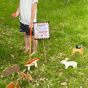 Woodland Indoor Croquet Set