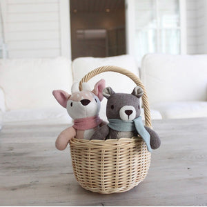 Fred The Bear Knitted Toy + Gift Box
