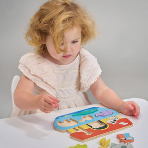 Shape Sorting Ark Tray