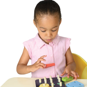 Count and Match Peg board