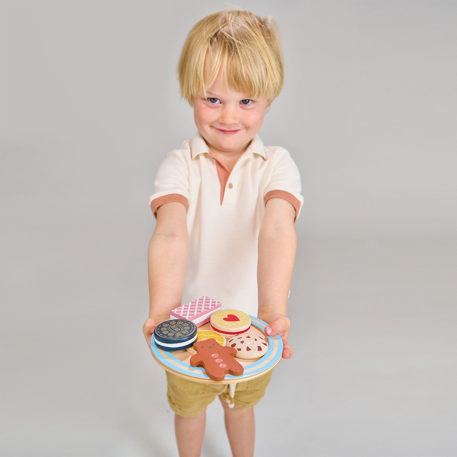 Tea Time Biscuit Plate