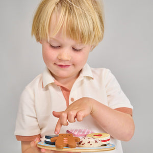 Tea Time Biscuit Plate