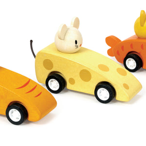 Animal Friends Racing cars