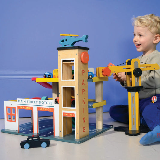 Multi Level Garage with Lift