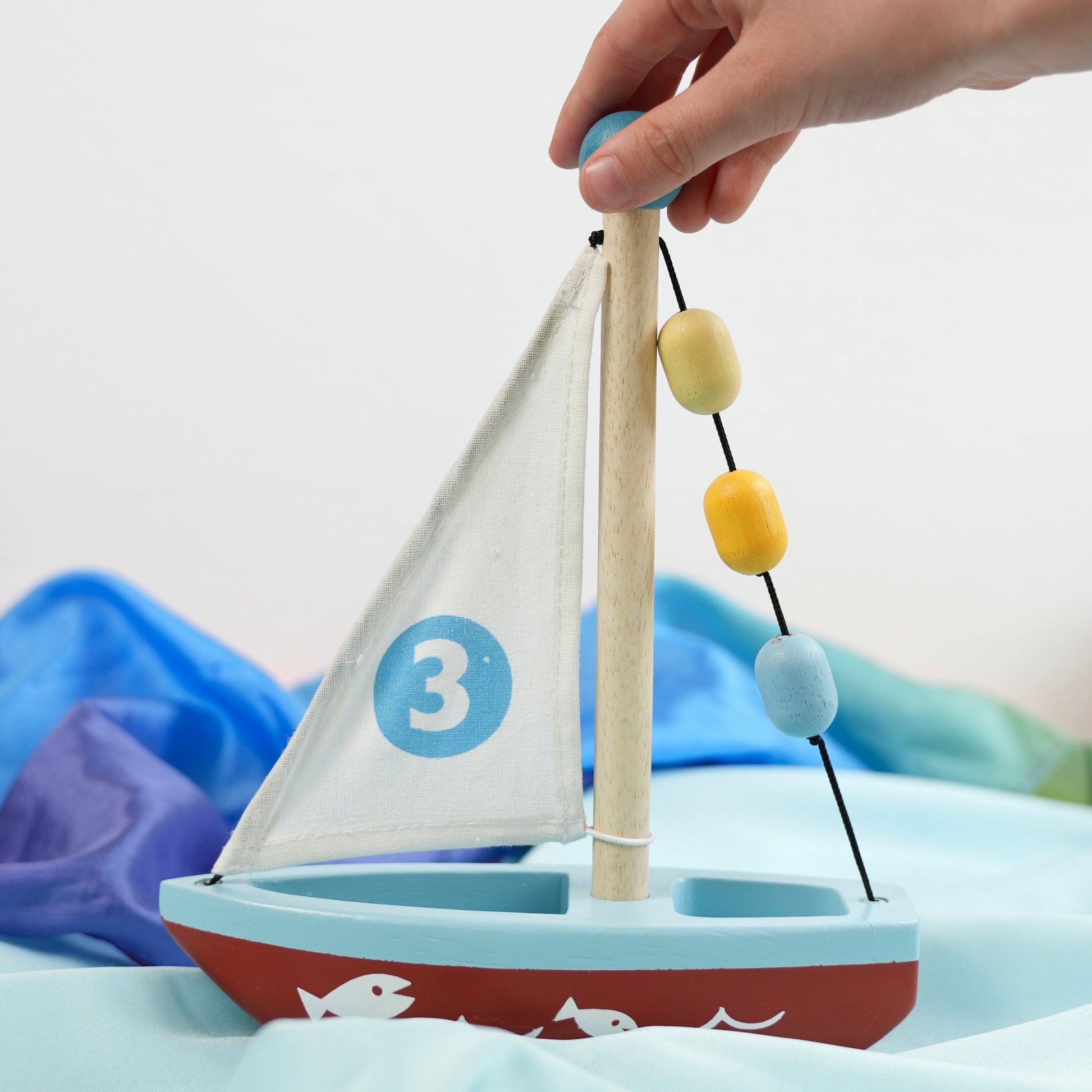 Wooden Sailing Boat