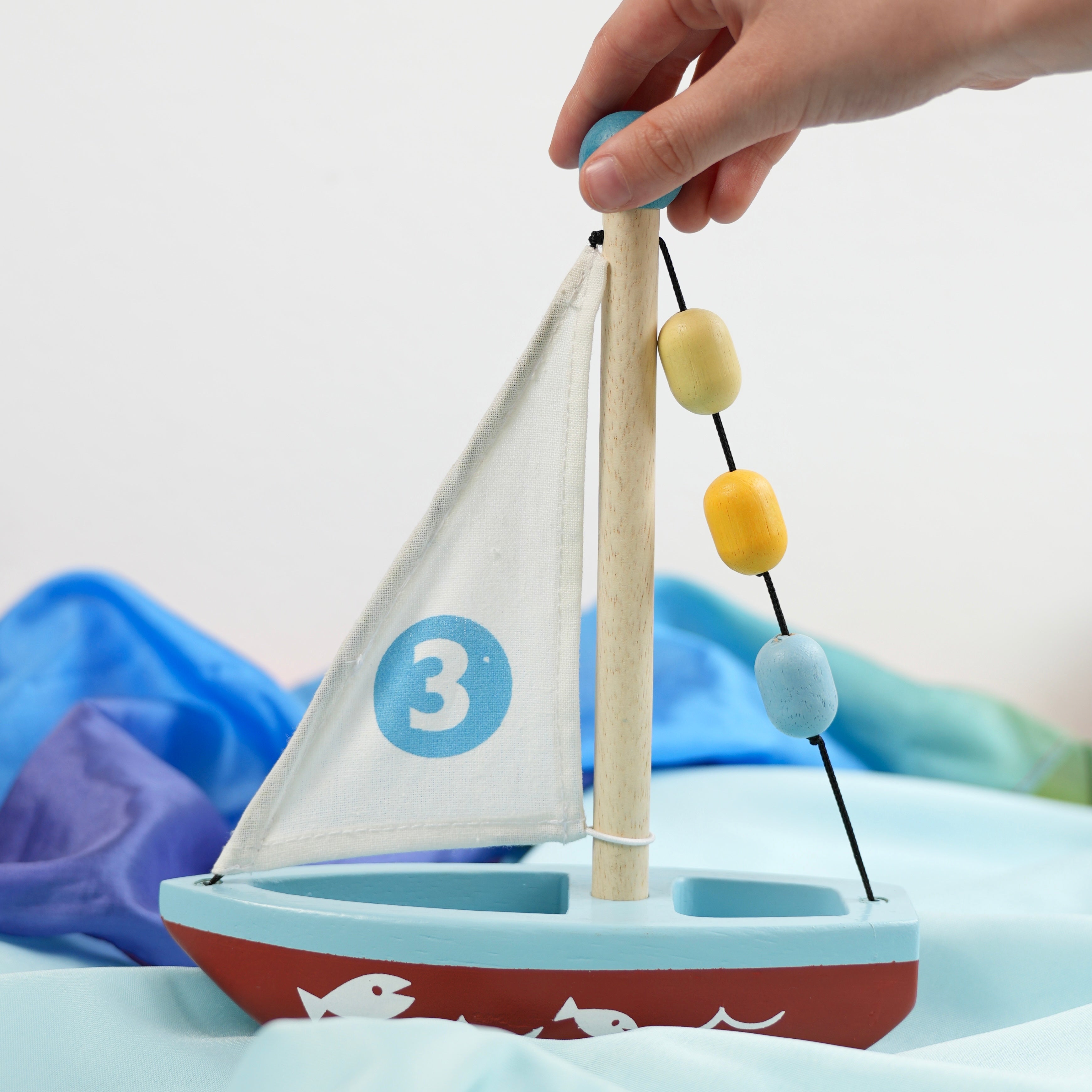 Wooden Sailing Boat