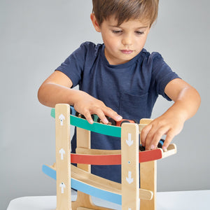 Wooden Ramp Racer Toy