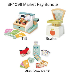 Market Shop Pay Bundle (Play Pay Pack, Scales, Till)