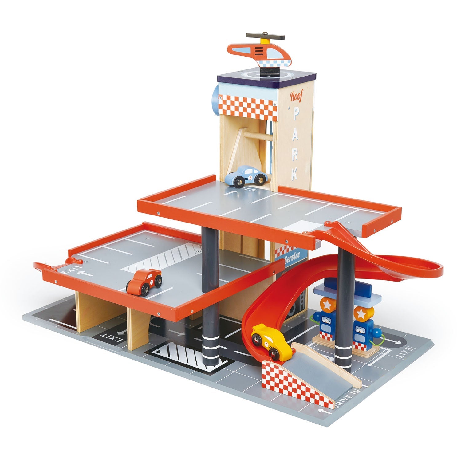 Garage Bundle (Bluebird Service Station & Smart Car Set)