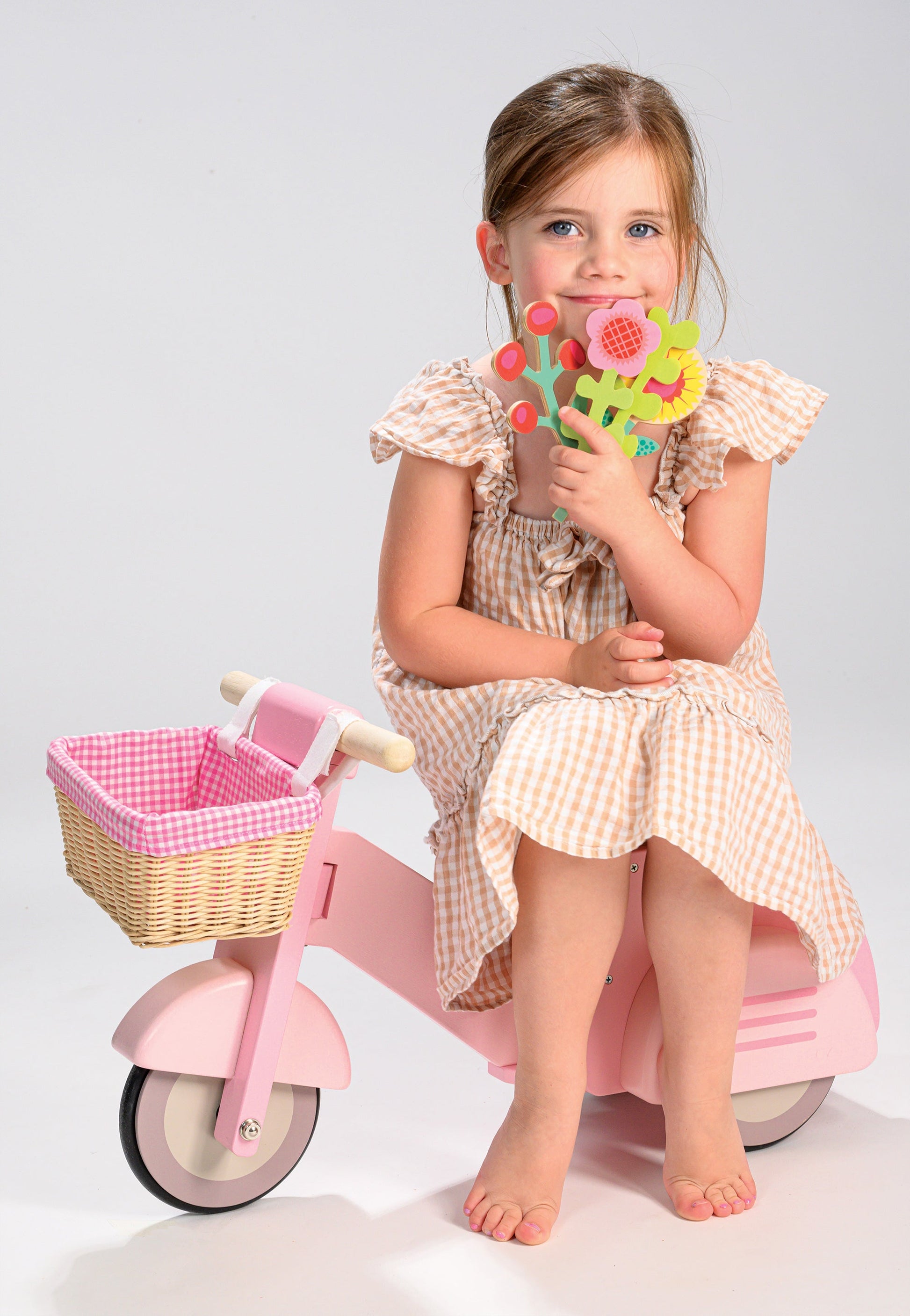 Scooter With Basket