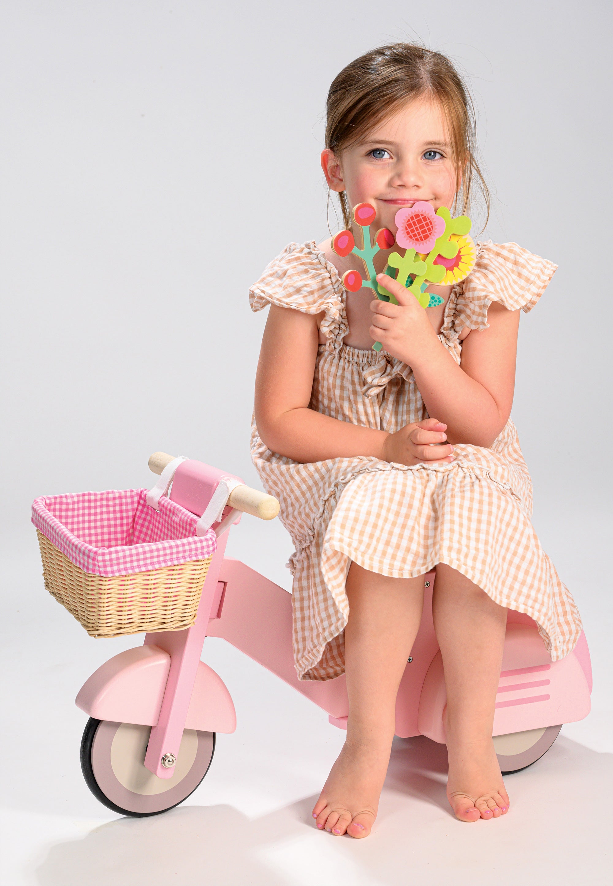 Scooter With Basket