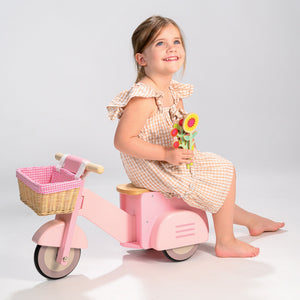 Scooter With Basket