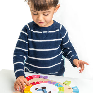 Bear Colours Clock