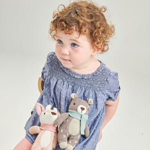 Fred The Bear Knitted Toy + Gift Box
