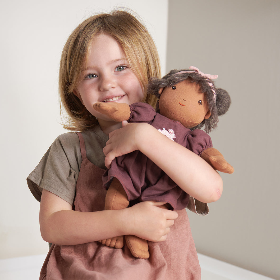 Lola Caring Bundle (Lola Doll, Pram, Dolly Bed)