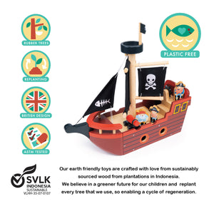 Fishbones Pirate Ship