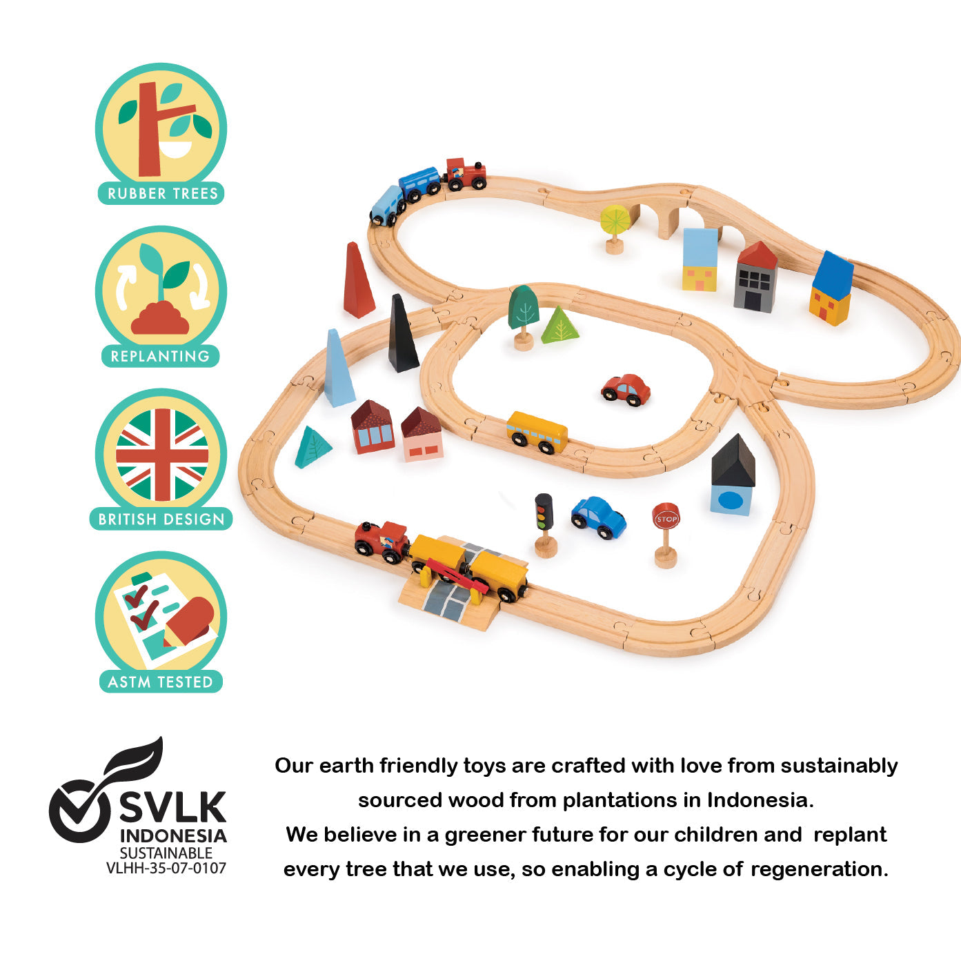 Town Train Set